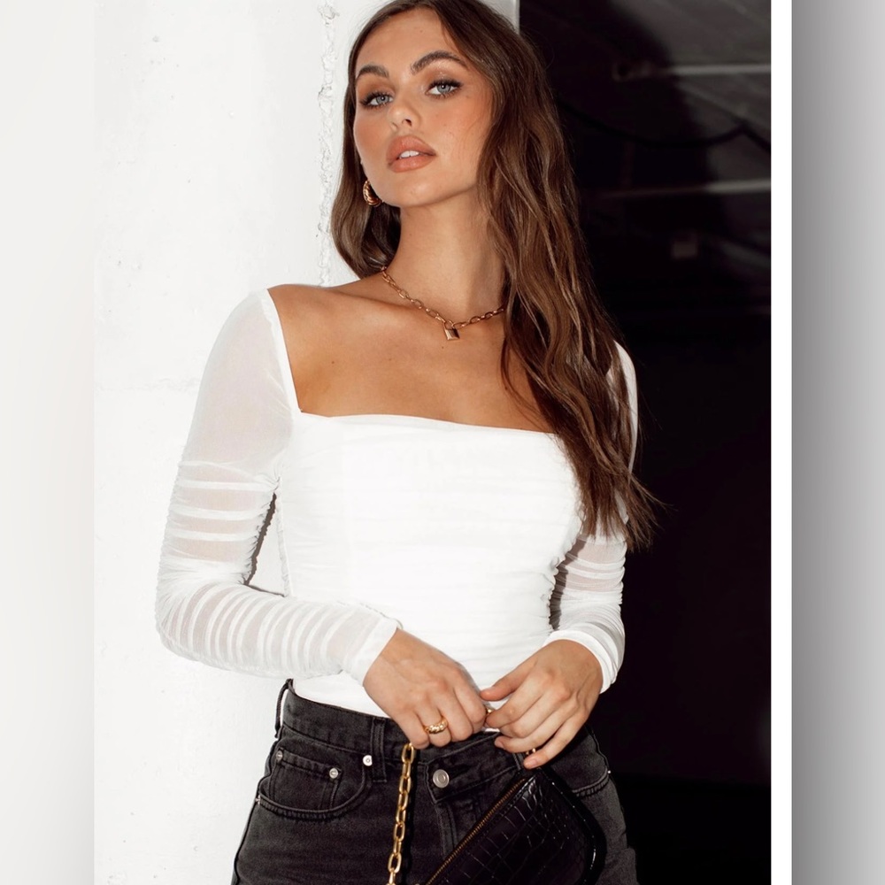 Princess polly long sleeve corset body